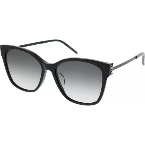 Sonnenbrille - SL M48S/K 56 - Gr. unisize - in Schwarz - für Damen - Saint Laurent - Modalova