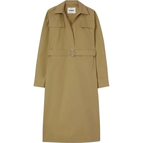 Cotton Midi Shirt Dress - Größe 34 - Jil Sander - Modalova