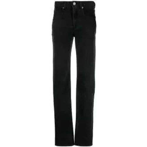 Varda Straight-Leg Denim Jeans - Größe 38 - black - Etoile Isabel Marant - Modalova
