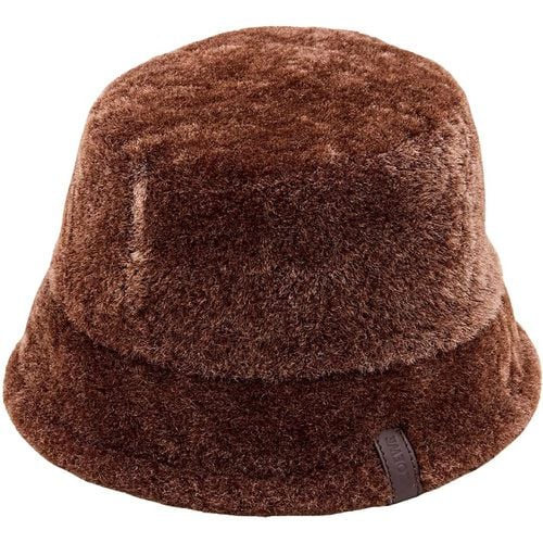 Caps & Mützen - Shearling Bucket Hat - Gr. 59 - in - für Damen - Loewe - Modalova