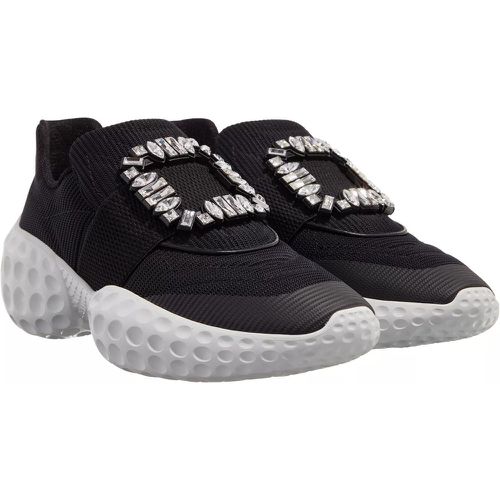 Sneaker - Viv´ Run Moonlight Fabric With Rhinestone Buckle - Gr. 40 (EU) - in - für Damen - Roger Vivier - Modalova