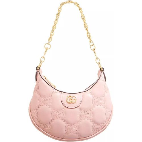 Crossbody Bags - Mini GG Shoulder Bag Matelassé Leather - Gr. unisize - in Gold - für Damen - Gucci - Modalova