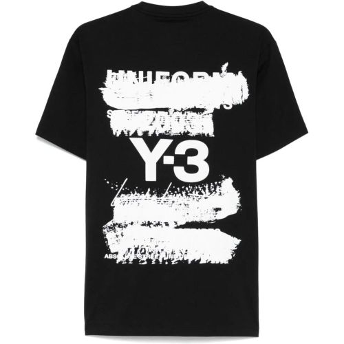Short Sleeve Tee Black - Größe S - Y-3 - Modalova