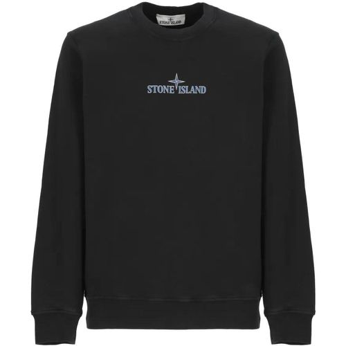 Sweatshirt With Logo - Größe L - Stone Island - Modalova