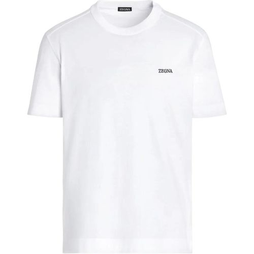 Logo T-Shirt - Größe 56 - Zegna - Modalova