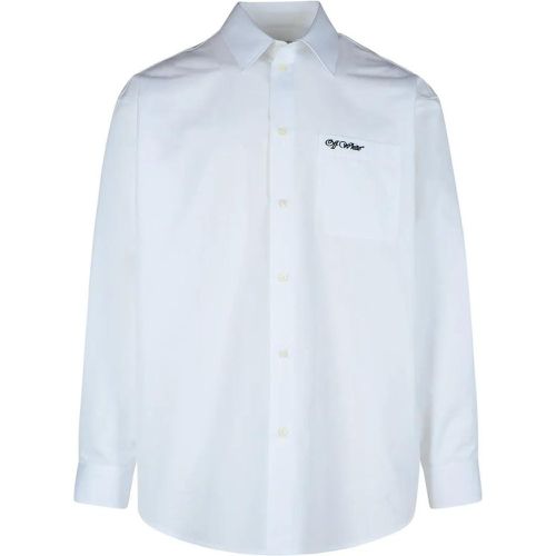 College' White Cotton Shirt - Größe 46 - Off-White - Modalova