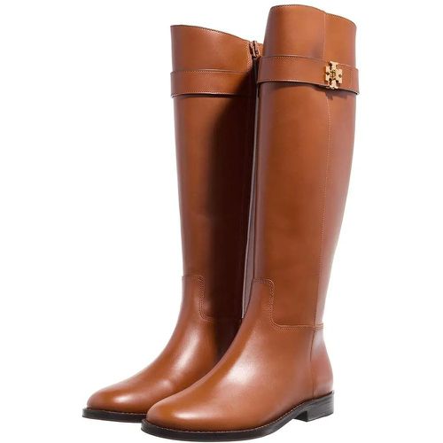 Stiefel & Boots - T Lock Riding Boot - Gr. 36,5 (EU) - in - für Damen - TORY BURCH - Modalova