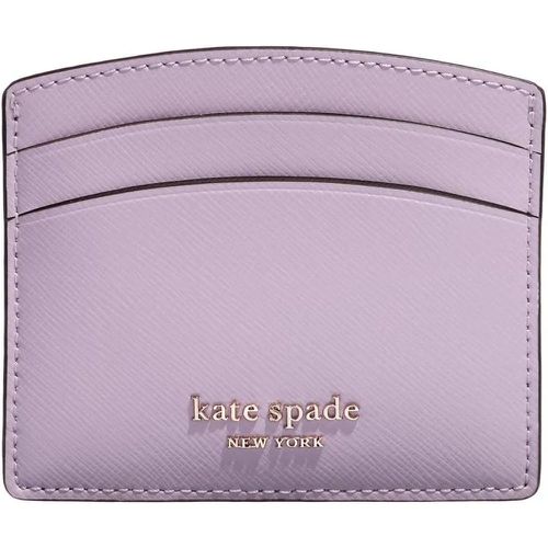 Portemonnaie - damen Kartenetui Violett PWR00 - Gr. unisize - in - für Damen - kate spade new york - Modalova