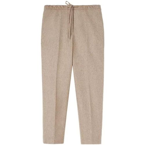 Beige Cropped Pants - Größe 38 - brown - Jil Sander - Modalova