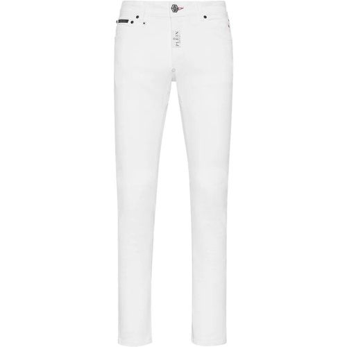 Jeans Regular Fit Hexagon - Größe 28 - Philipp Plein - Modalova