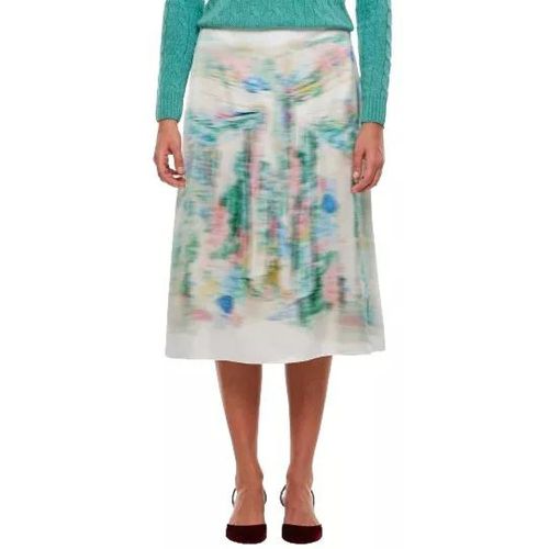 Silk Blend Midi Skirt - Größe 36 - multi - Loewe - Modalova