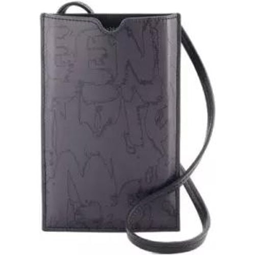 Handyhüllen - The Phone Holder Crossbody - Nylon - Black - Gr. unisize - in - für Damen - alexander mcqueen - Modalova