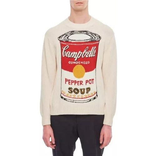 Crewneck Printed Sweatshirt - Größe M - Junya Watanabe - Modalova