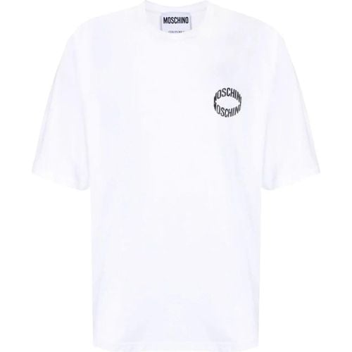 T-shirts and Polos White - Größe 48 - Moschino - Modalova