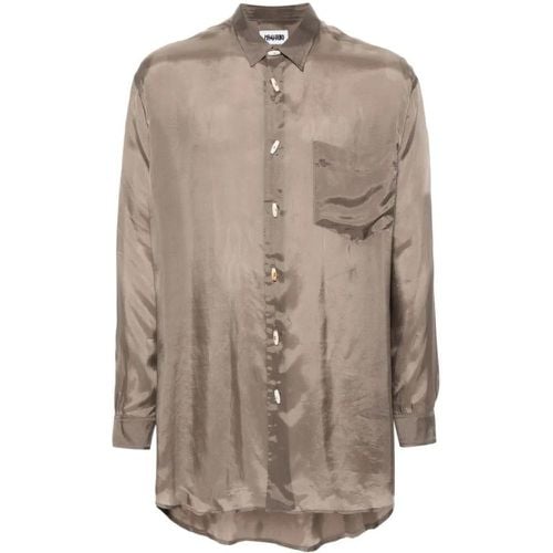 Cotton Shirt - Größe L - Magliano - Modalova