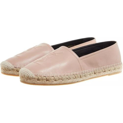 Espadrilles - Leather Espadrillas - Gr. 38 (EU) - in Gold - für Damen - Saint Laurent - Modalova