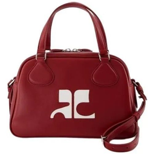 Shopper - Reedition Bowling Bag - Leather - Red - Gr. unisize - in - für Damen - Courrèges - Modalova