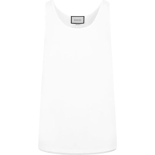 Scoop-neck Logo Tank Top - Größe L - Gucci - Modalova