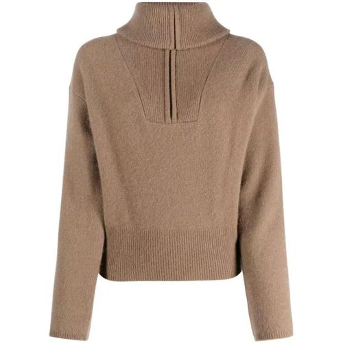 Brown Half-Zip Sweater - Größe L - brown - joseph - Modalova