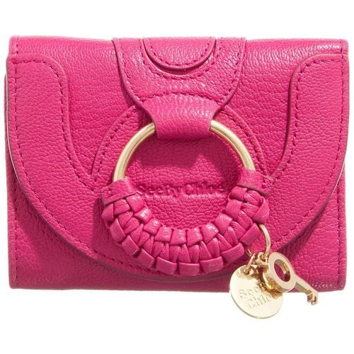 Portemonnaie - Hana Compact Wallet Leather - Gr. unisize - in Rosa - für Damen - See By Chloé - Modalova