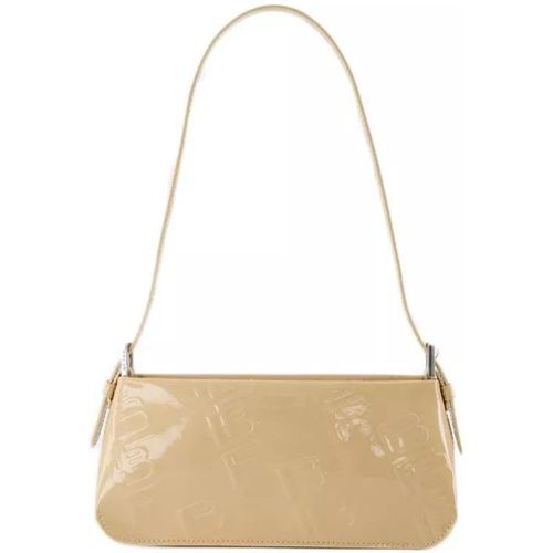 Shopper - Dulce Hobo Bag - Kraft - Patent Leather - Gr. unisize - in - für Damen - By Far - Modalova