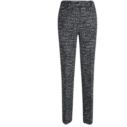 Tweed Frayed Edge Trouser - Größe 42 - schwarz - alberta ferretti - Modalova