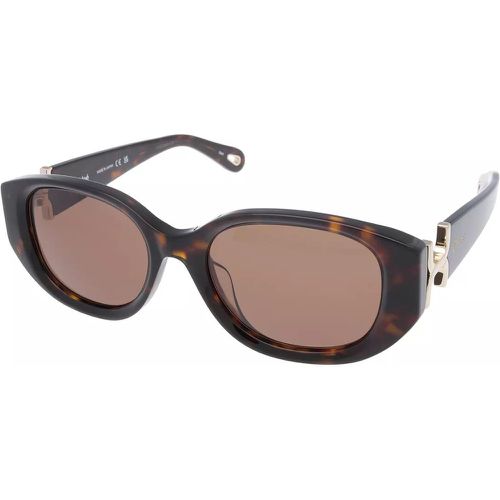 Sonnenbrille - CH0237SK-002 - Gr. unisize - in Braun - für Damen - Chloé - Modalova