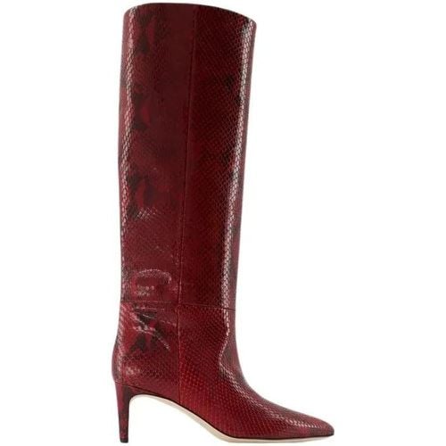 Stiefel - Stiletto 60 Boots - Leather - Burgundy - Gr. 36 (EU) - in - für Damen - Paris Texas - Modalova