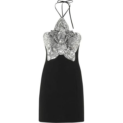 Orchid Crepe Dress - Größe 38 - Amen - Modalova