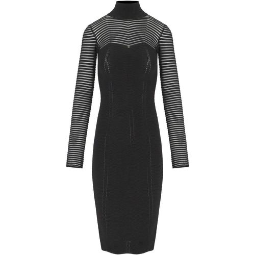 CHEVRON MIDI KLEID MI - Größe 42 - Elisabetta Franchi - Modalova