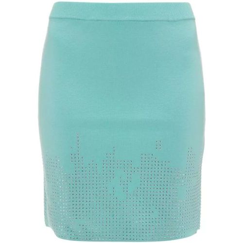 Turquoise Studded Mini Skirt - Größe L - blue - J.W.Anderson - Modalova
