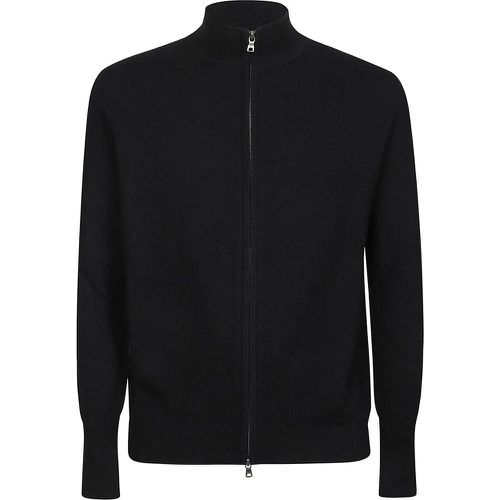 Plain Full Zip Cardigan Black - Größe 48 - Ballantyne - Modalova