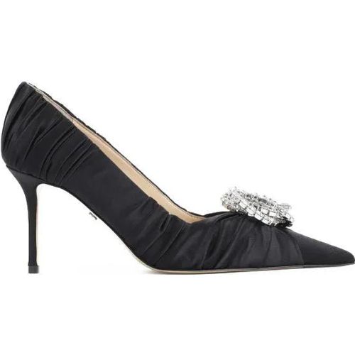 Pumps & High Heels - Black Satin Galaxy Pumps - Gr. 38 (EU) - in - für Damen - Mach&Mach - Modalova