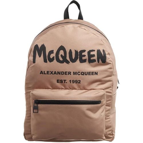 Rucksäcke - Logo Print Backpack - Gr. unisize - in - für Damen - alexander mcqueen - Modalova