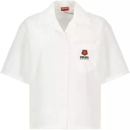 Cotton Shirt - Größe 38 - white - Kenzo - Modalova