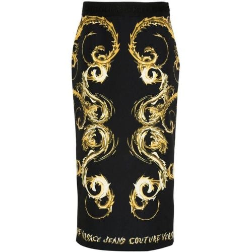 Twill Skirt - Größe 38 - Versace Jeans Couture - Modalova