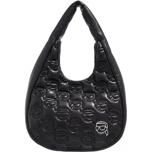 Hobo Bags - K/Ikonik 2.0 Quilted Lg Hobo - Gr. unisize - in - für Damen - Karl Lagerfeld - Modalova