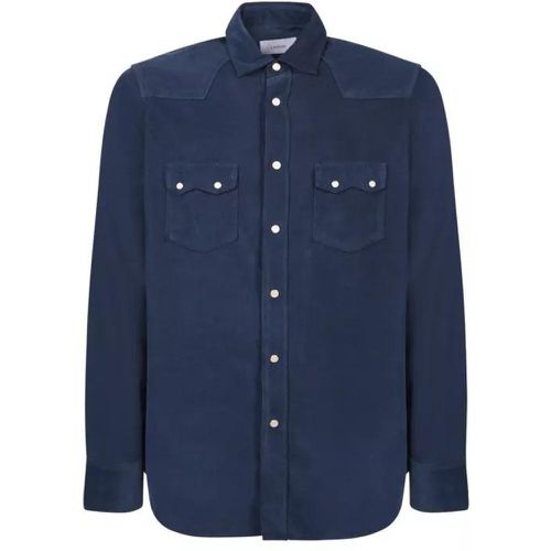 Long Sleeves Shirt - Größe 38 - blue - Lardini - Modalova