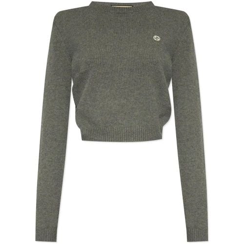 Basic Wool And Cashmere Sweater - Größe XS - Gucci - Modalova