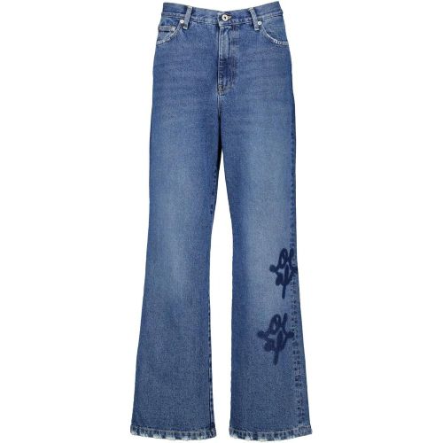 Olaf Monogram Denim Pant Jeans Blauw W220402 - Größe L - ØLÅF - Modalova