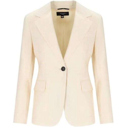 Cream White Lamine Blazer - Größe 38 - Max Mara - Modalova