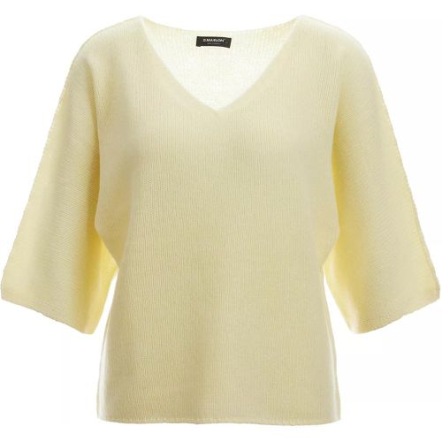 V-Pullover sehr weit, loose knitting - Größe L - gelb - S.Marlon - Modalova
