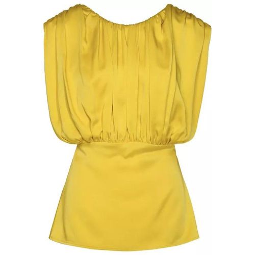 Mustard Acetate Blend Blouse - Größe 36 - Jil Sander - Modalova