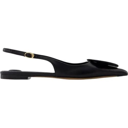 Les Slingbacks Duelo P Pumps - Leather - Black - Gr. 37 (EU) - in - Jacquemus - Modalova