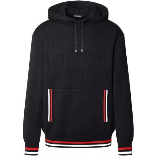 Monogram Cap. Sweater - Größe M - black - Balmain - Modalova