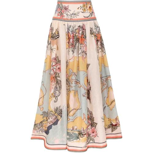 Tallow Midi Skirt - Größe UK 1 - Zimmermann - Modalova