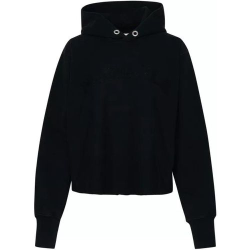 Black Cotton Sweatshirt - Größe S - black - Maison Margiela - Modalova