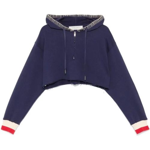 Blue-Purple Crop Sweatshirt - Größe M - Golden Goose - Modalova