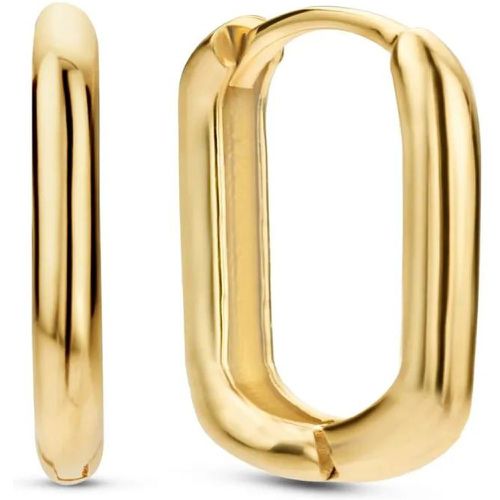 Jackie Ohrringe - Jackie 14K Golden Hoop Earrings JKE22.257 - Gr. unisize - in - für Damen - Jackie Gold - Modalova