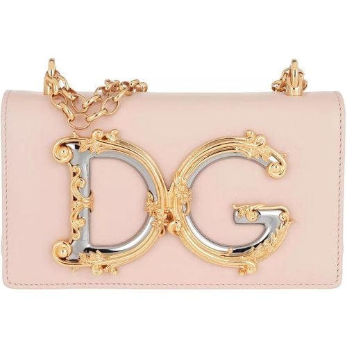 Crossbody Bags - Crossbody Leather - Gr. unisize - in Gold - für Damen - Dolce&Gabbana - Modalova